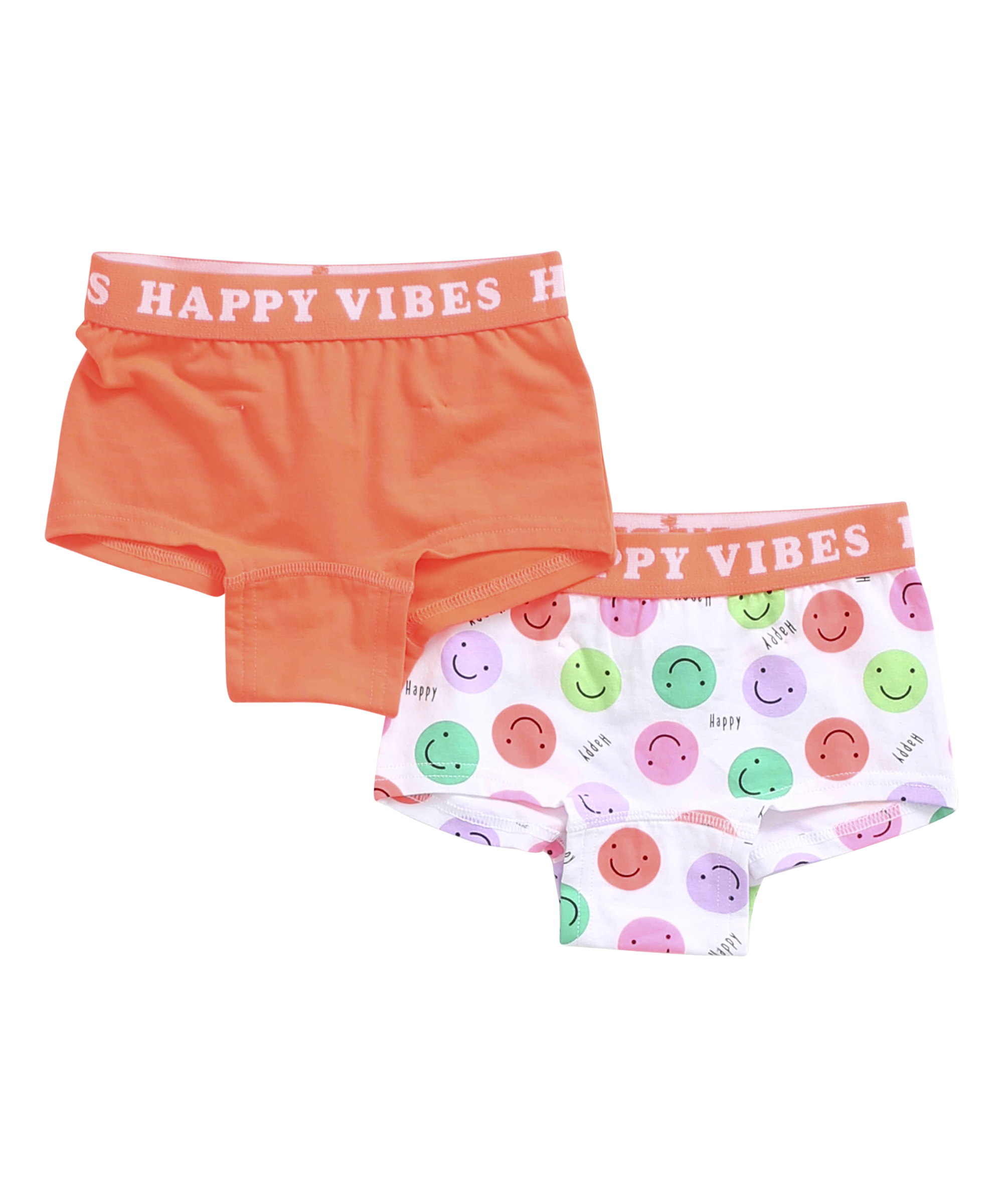 2-pack boxershorts smiley