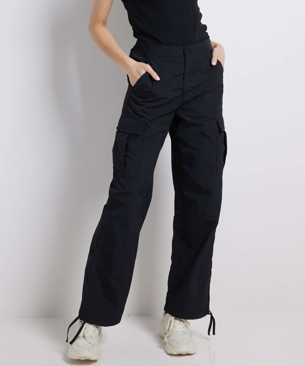 wide fit cargo broek taslan