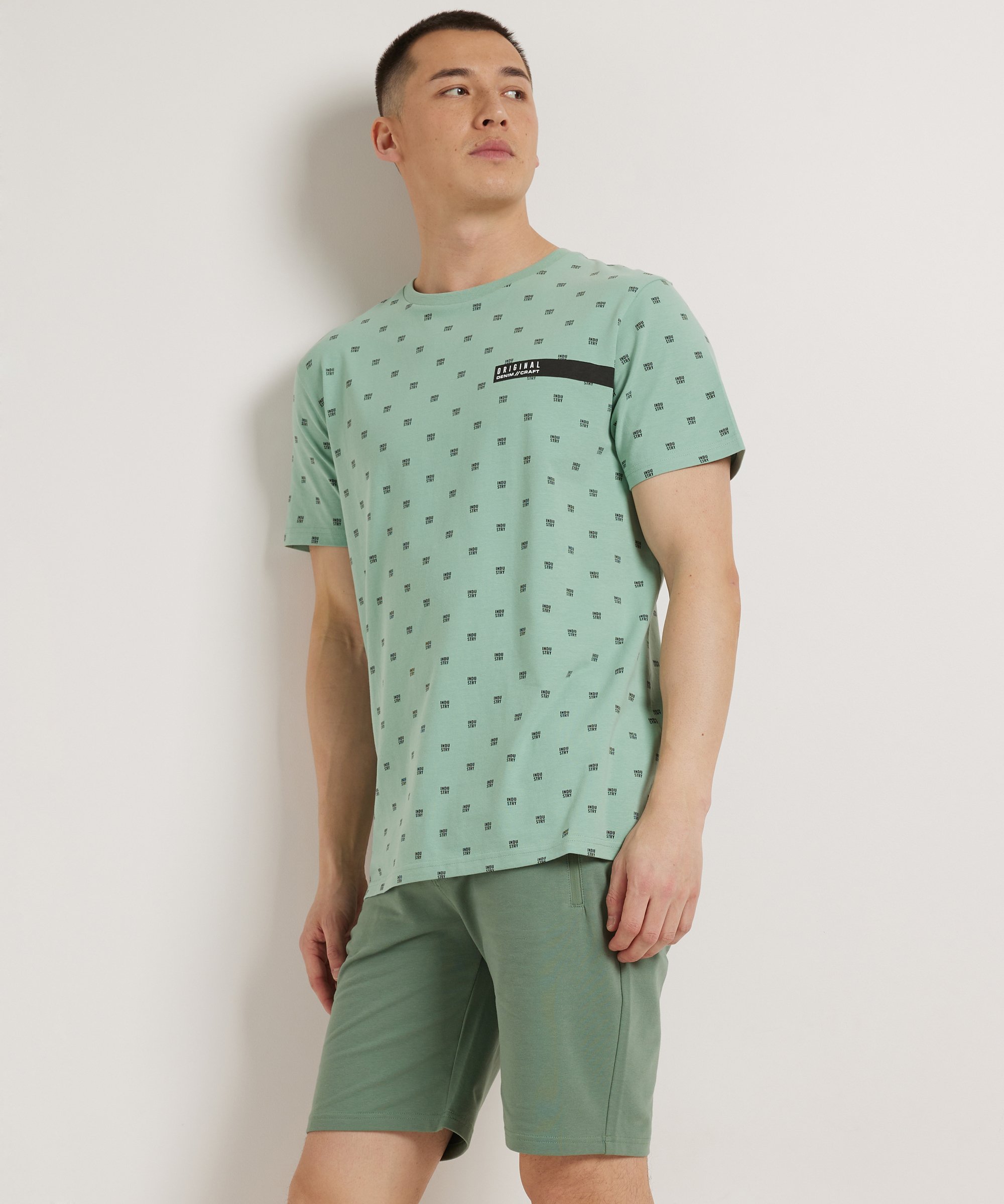 jersey t-shirt all-over minimal