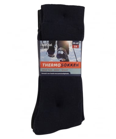 3-pack thermosokken