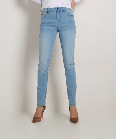 slim fit stretch jeans lucy - licht