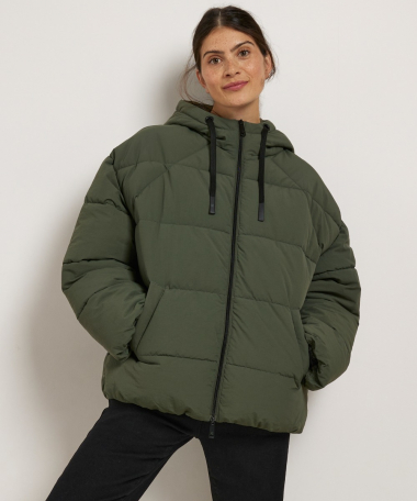 oversized puffer jas