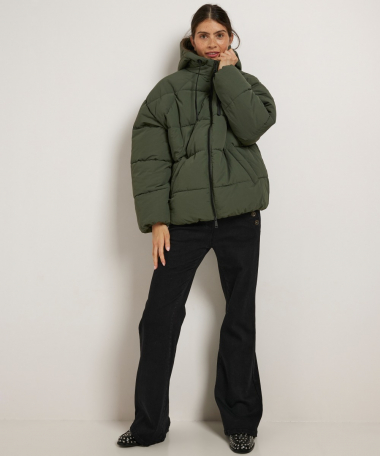 oversized puffer jas