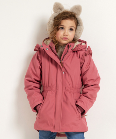 softshell parka jas roze