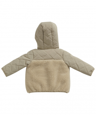 gestepte teddy jas unisex