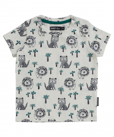 t-shirt met jungleprint