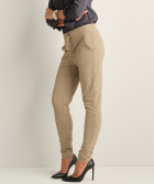 slim fit broek travelstof