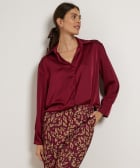 blouse met glans