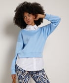 sweater met blouse