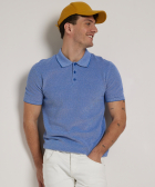 gebreide polo oxford