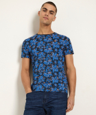 jersey t-shirt bloemenprint