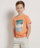 t-shirt met miami frontprint