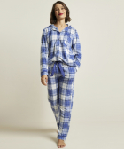 flanellen pyjama set geruit